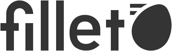 Fillet for Chefs logo is a rolling egg.